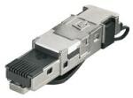 Weidmüller Adatcsatlakozó hibrid PROFINET RJ45 8(8) dugó Cat6A(IEC) árnyékolt IE-PS-RJ45-FH-BK Weidmüller - 1963600000 (1963600000)