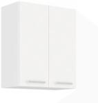 TEMPO KONDELA Felsőszekrény, fehér, SPLIT 60 G-72 2F - kondela