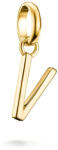Thomas Sabo Aranyozott "V" betű connect medál - CC1228-413-39 (CC1228-413-39)