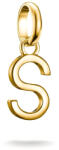Thomas Sabo Aranyozott "S" betű connect medál - CC1225-413-39 (CC1225-413-39)