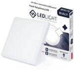 Hurtnet LED mennyezeti panel, felületre szerelt, nem villogó, CCD, fehér, 18W (2602)