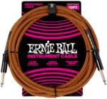 Ernie Ball 6468 Pumpkin Pie Szövetkábel 3m