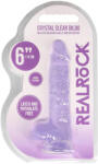 RealRock - dildo realist transparent - lila - 15 cm (8714273544339) Dildo