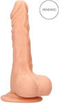 RealRock - dildou realist cu testicule - 17 cm - culoare naturală (7423522547519) Dildo