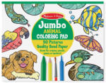 Melissa & Doug Jumbo színező - állatok (4200)
