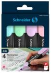 Schneider Textmarker pastel SCHNEIDER Job, 4 buc/set (S-115098)