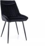 SIGNAL MEBLE Étkezőszék AGAT | fekete (AGATVCC)