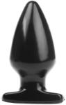 I Love Butt Plug Fat M - prémium anális játékszer, 14 x 7.5 cm, fekete