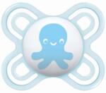 MAM Perfect Start szilikon játszócumi 0-2 hó - Kék polip