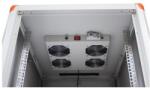 Legrand EC4V Rackszekrény ventilátor 19"- 4 ventilátor, termosztát, 320m3/óra, Fekete (EC4V)