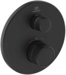 Ideal Standard CeraTherm Navigo - Termosztatikus, rejtett zuhanykeverő, selyemfekete A7295XG (A7295XG)