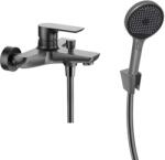 kielle Vega - Kádcsaptelep tartozékokkal, gun metal 10318SN13 (10318SN13)