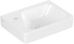 Villeroy & Boch Architectura - Mosdókagyló 36x27 cm, túlfolyóval, bal oldali csaptelep nyílással, alpesi fehér színben 43853601 (43853601)