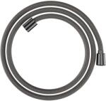 Hansgrohe - Zuhanycső, 160 cm, szálcsiszolt fekete króm 28260340 (28260340)