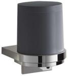KEUCO Collection Moll - Szappanadagoló tartóval, 180 ml, antracit/króm 12752010101 (12752010101)