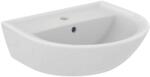 Ideal Standard Eurovit - Mosdókagyló 50x44 cm, túlfolyóval, csapfurattal, fehér színben W332801 (W332801)