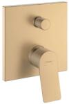 Hansgrohe Vivenis - Rejtett csaptelep, 2 készülékhez, szálcsiszolt bronz 75416140 (75416140)