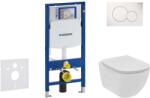 Geberit Duofix - Falra szerelhető szett, WC és ülőke Ideal Standard Tesi, gombok Sigma01, Rimless, SoftClose, alpesi fehér, falra szerelhető. 111.300. 00.5 NE1 (111.300.00.5 NE1)