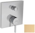 Hansgrohe Finoris - Rejtett csaptelep, 2 készülékhez, szálcsiszolt bronz 76416140 (76416140)