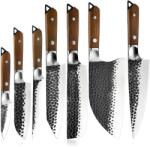 HARAHU AM-19977 késkészlet - Barna KP19977