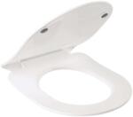 Kludi Resa R - WC-ülőke Slim, SoftClosing, QuickRelease, fényes fehér 23WCS43 (23WCS43)