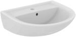 Ideal Standard Eurovit - Mosdókagyló 550x460 mm, túlfolyóval, csapfurattal, fehér színben W332601 (W332601)
