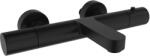 kielle Oudee - Termosztatikus kádcsaptelep, matt fekete 10602104 (10602104)
