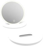 kielle Idolio - Kozmetikai utazótükör LED világítással, fehér 50324030 (50324030)