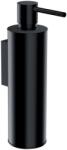 Omnires Modern projekt - Szappanadagoló tartóval, matt fekete MP60721BL (MP60721BL)