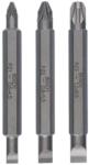 Bosch Tartozékok - 3 részes kétoldalas bitkészlet, hossza 60 mm 2607001747 (2607001747)