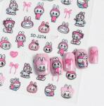  Körömmatrica - SD-2274 Labubu