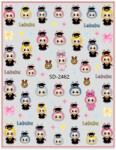  Körömmatrica - SD-2462 Labubu