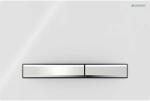 Geberit Sigma50 - Süllyesztett vezérlőgomb, króm/alpin fehér 115.788. 11.2 (115.788.11.2)
