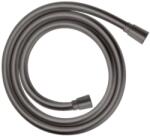Hansgrohe Tömlők - Zuhanycső 1250 mm, szálcsiszolt fekete króm 28272340 (28272340)