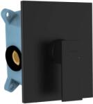 kielle Arkas I - Rejtett csaptelep, 1 készülékhez, testtel, matt fekete 10211204 (10211204)