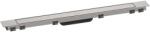 Hansgrohe RainDrain Match Plus - Zuhanyzó vályú 80 cm, ráccsal, csiszolt acélból készült 56215800 (56215800)