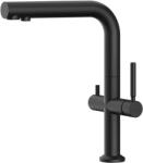 kielle Wimeo - Mosogató csaptelep szűrő funkcióval, matt fekete 10525F24 (10525F24)