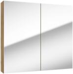 kielle Vega - Tükörszekrény, 80x73x15 cm, arany tölgy 50118801 (50118801)