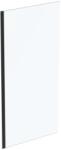 Ideal Standard Connect 2 - Zuhanyzófal Nedveshelyiség 1200 mm, fekete/tiszta üveg K9379V3 (K9379V3)