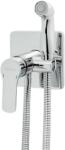 FERRO Metalia 54 - Falra szerelhető bidé keverő zuhanyzóval, krómozott testtel 54211, 0 (54211,0)