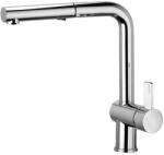 PAFFONI Rock - Mosdókagyló-keverő kihúzható zuhanyzóval, krómozott RO285CR (RO285CR)