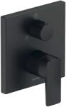 Duravit Manhattan - Rejtett csaptelep, 2 készülékhez, matt fekete MH4210012046 (MH4210012046)