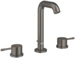 GROHE Essence - Mosócsaptelep kimenettel, 3 lyukú beépítéssel, csiszolt Hard Graphite 20296AL1 (20296AL1)