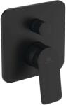 Ideal Standard Ceralife C - Rejtett csaptelep, 2 készülékhez, selyem fekete BE063XG (BE063XG)