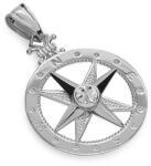 Heratis Forever Fehérarany iránytű medál, 9K IZ24556AHR