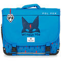 POL FOX Iskolatáskák CARTABLE WONDER FOX BLUE 38 CM Kék Egy méret