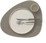 LINDDNA LIND DNA Nupo Flint Grey tányéralátét nagy ívelt (992399)