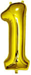  1-es Szám Óriás Fólia Lufi Arany 105cm