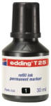 edding Utántöltő alkoholos markerhez, EDDING "T25", fekete (4-T25001) - bestoffice