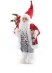  Mikulás figura 68a Piros 45 cm (410394)